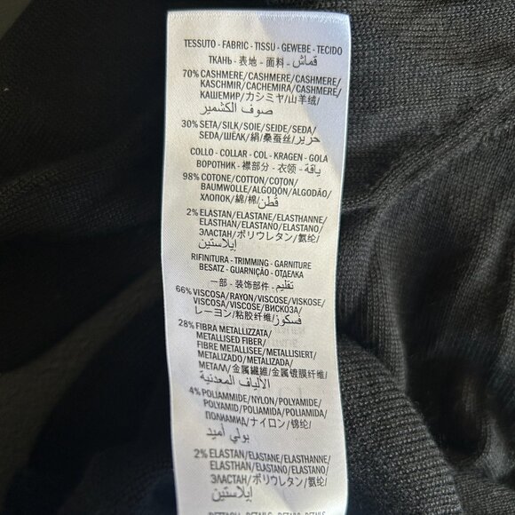 Gucci Cashmere Sweater With Detachable Embroidered Collar XS - Picture 8 of 9